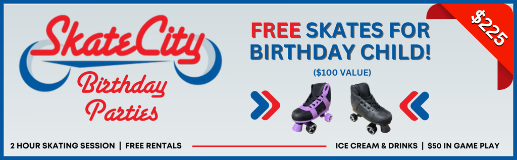 Skate City birthday free skates